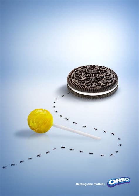 Oreo "Nothing Else Matter" Print Advertisement by Suzanne Lim, via Behance | Creative ...