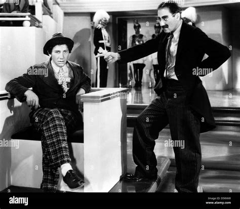 CHICO MARX & GROUCHO MARX DUCK SOUP: MARX BROTHERS (1933 Stock Photo, Royalty Free Image ...