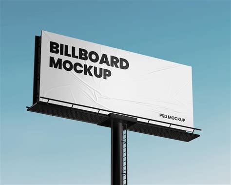 Blank Billboard Mockup - Free Vectors & PSDs to Download