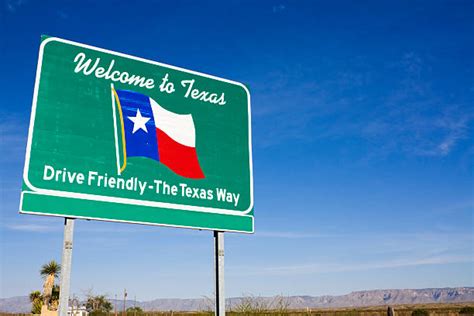 Welcome To Texas Sign Stock Photos, Pictures & Royalty-Free Images - iStock