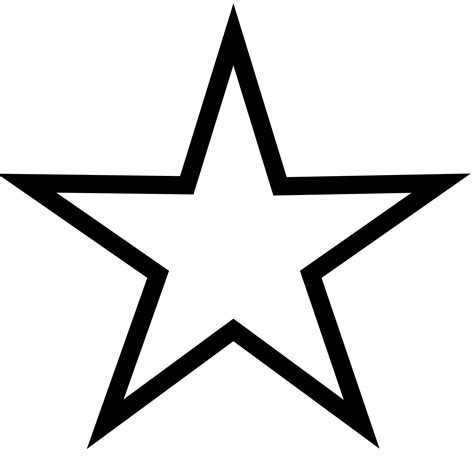 black star clip art - Google Search | Star clipart, Black and white ...