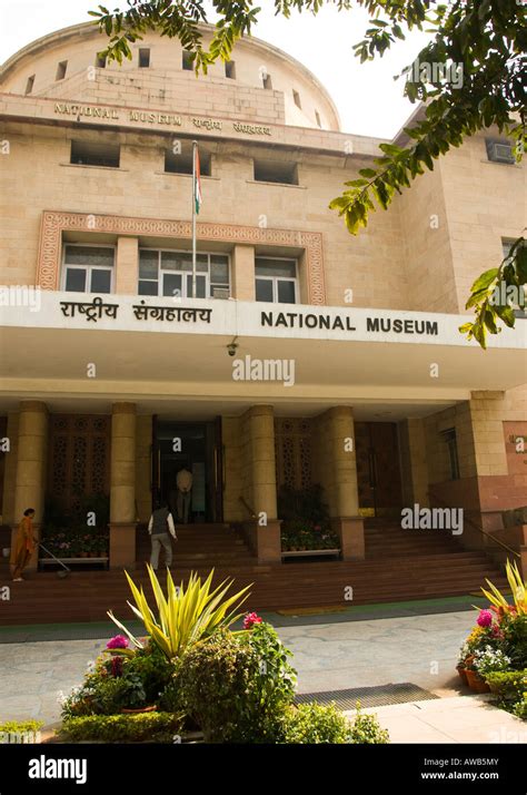 The National Museum building in Delhi in India Stock Photo - Alamy