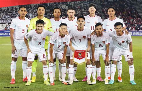 Jadwal Lengkap Timnas Indonesia Senior, Wanita, U-20, dan U-16 pada Juni 2024 - Dataindonesia.id