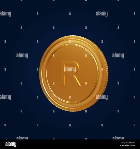 Currency Symbol South African Rand 3D Illustration Stock Photo - Alamy