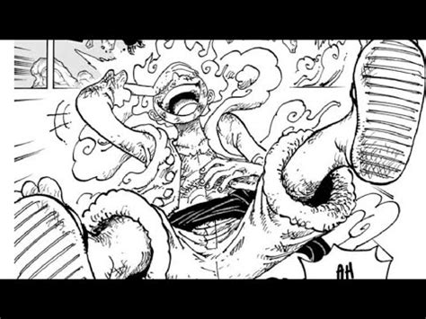 Awakened Luffy (Gear 5) vs Kaido full fight Manga - YouTube