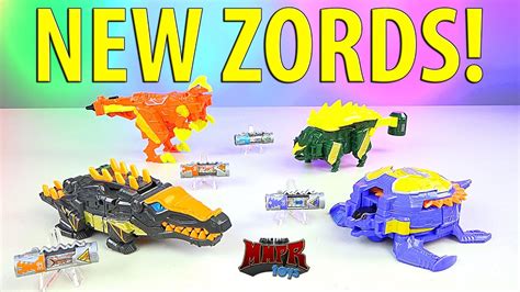 NEW Power Rangers Dino Supercharge Zords! - YouTube