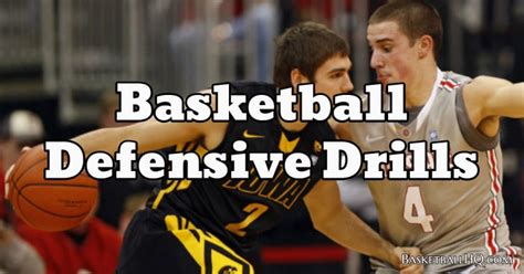 Basketball Defensive Drills for Coaches - Basketball HQ