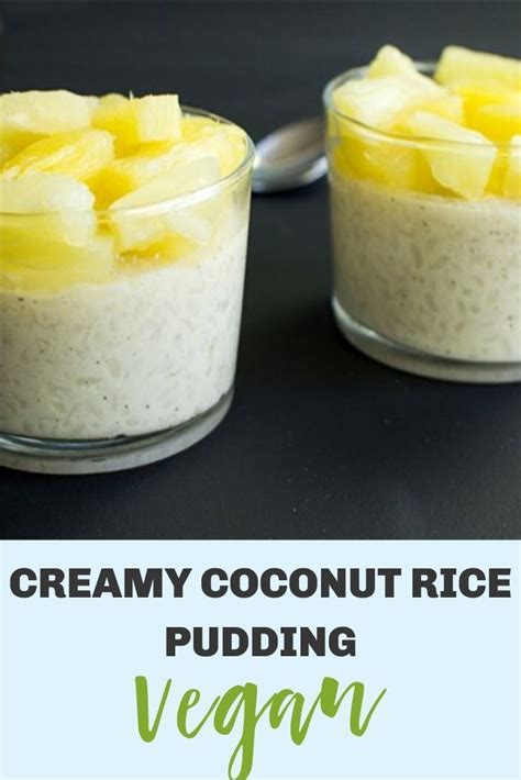 Creamy coconut rice pudding has a tropical kick and is super easy to make! You'll love this ...