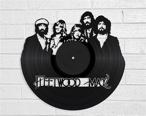 Fleetwood Mac – Vinyl Revamp - Vinyl Record Art Made in NZ