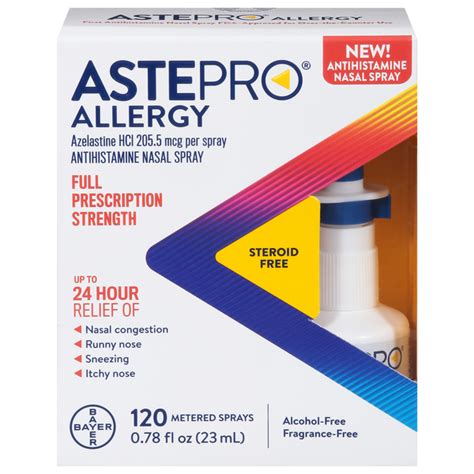 Save on Astepro Allergy Antihistamine Nasal Spray Order Online Delivery ...