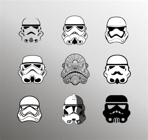 Cutting files Mickey Stormtrooper Svg Stormtrooper SVG for Cricut and Silhouette Cutting ...