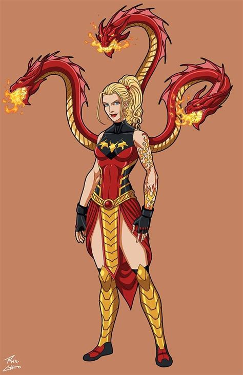 Fire Hydra OC commission by phil-cho on DeviantArt | Superhero art, Superhero design, Superhero ...