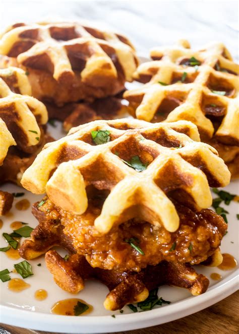 Chipotle Honey Chicken and Waffle Sliders | Recipe | Chicken and waffles, Recipes, Food