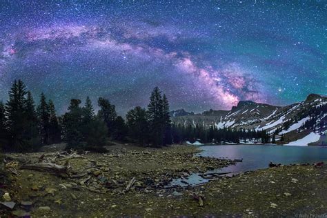 Great Basin at Night - Milky Way over Stella Lake | Great Basin National Park | Wally Pacholka ...