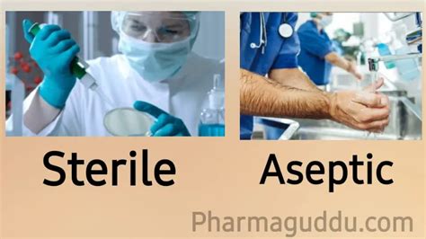 Aseptic and Sterile in Pharmaceutical » Pharmaguddu