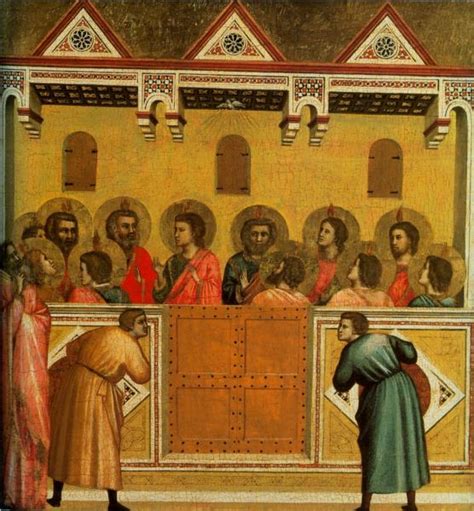 Pentecost, c.1300 - c.1310 - Giotto - WikiArt.org