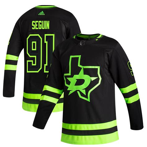 adidas Tyler Seguin Dallas Stars Black 2020/21 Alternate Authentic ...