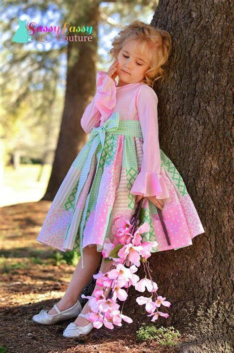 Easter Dress Girls Easter Dress Pink and Mint Dress Girls | Etsy | Girls easter dresses, Easter ...