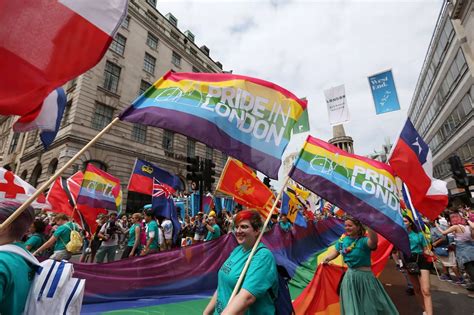 London Pride 2017 in joyous pictures: LGBT rainbow parade fills the ...