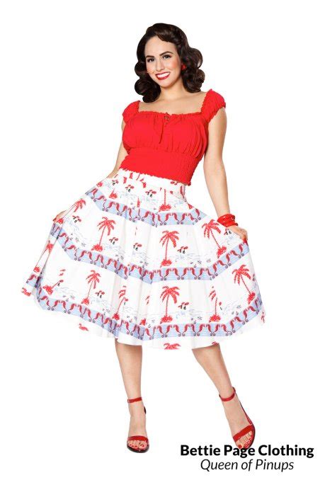 Sea Breeze Skirt by Bettie Page | Bettie Page