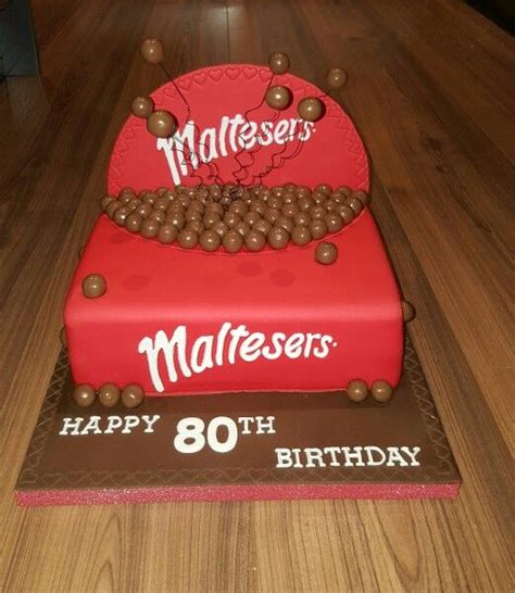 Box of maltesers themed cake | Box cake recipes, Themed cakes, Happy ...