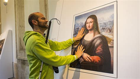 Do Touch The Artwork At Prado's Exhibit For The Blind | KBIA