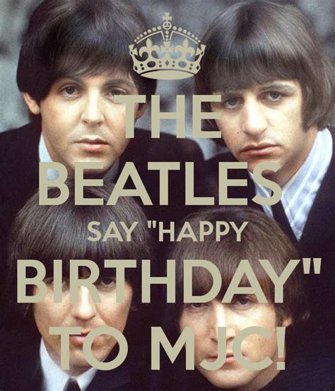 Beatles Birthday Quotes. QuotesGram