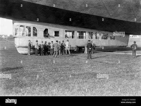 Passenger cabin of the Zeppelin airship 'Bodensee' (LZ 120), 1919 Stock Photo - Alamy