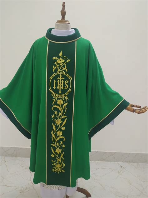 Chasuble Eucharistic Green - Chasublesvn