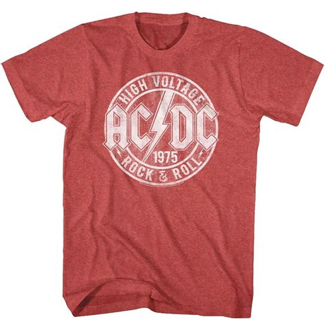 AC/DC 1975 Rock and Roll T-Shirt | Vintage band tees, Rock t shirts, Shirts