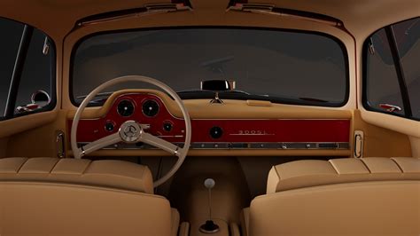 ArtStation - Mercedes-Benz 300 SL | Resources