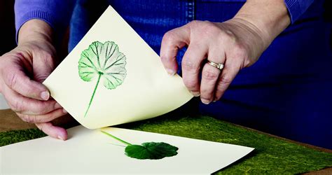 Hand-Printing from Nature: Printing with Ink Pads and Felt Markers ...