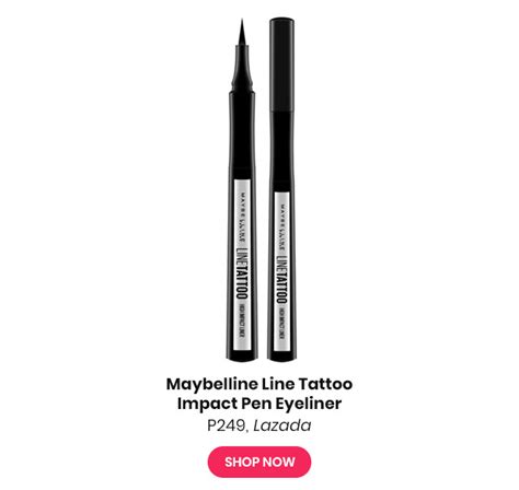 Maybelline Line Tattoo Impact Pen Eyeliner Review