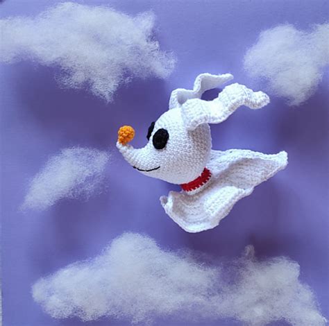 Ravelry: Zero The Ghost Dog Amigurumi pattern by Peggy Lepcha