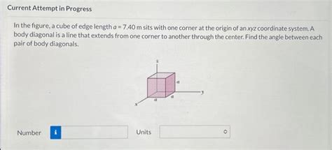 Solved In the figure, a cube of edge length a=7.40 m sits | Chegg.com