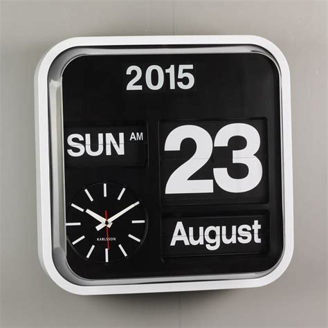 Karlsson Big Flip Calendar Clock – FARTECH Flip Clocks