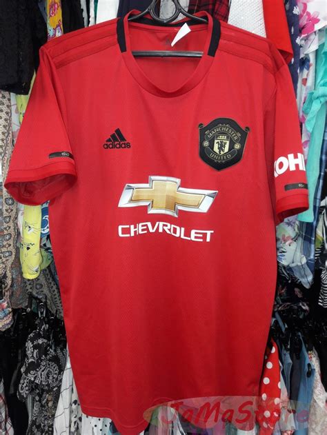 Manchester United Home football shirt 2019 - 2020. Sponsored by Chevrolet