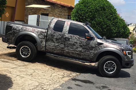 Ford Raptor Digital Camo Wrap | Wrapfolio