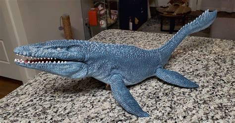 Jurassic World Mattel Mosasaurus repaint! : JurassicPark