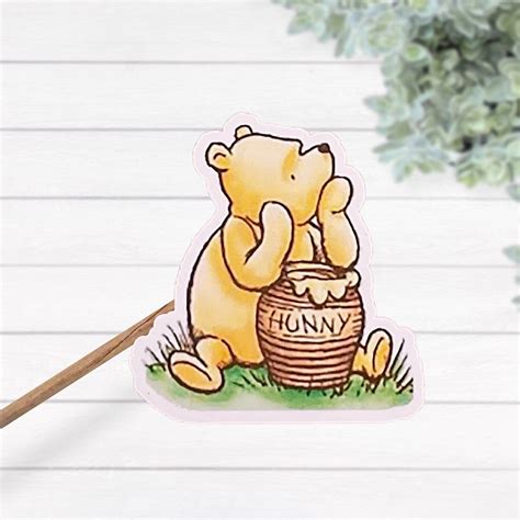 Classic Winnie the Pooh and His Hunny Pot Water Resistant - Etsy