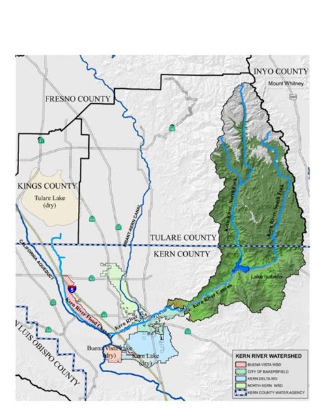 Map (District and Regional) - North Kern Water Storage District