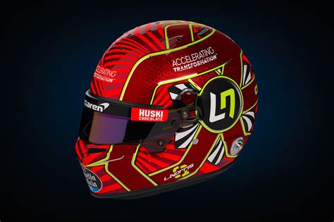 Lando Norris's helmet for the Turkish GP : formula1