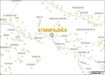 Stara Fojnica (Bosnia and Herzegovina) map - nona.net