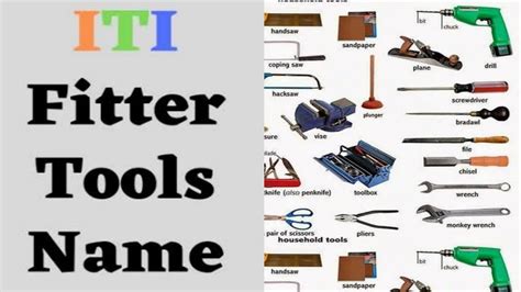 Fitter hand tools for workshop practical works - YouTube