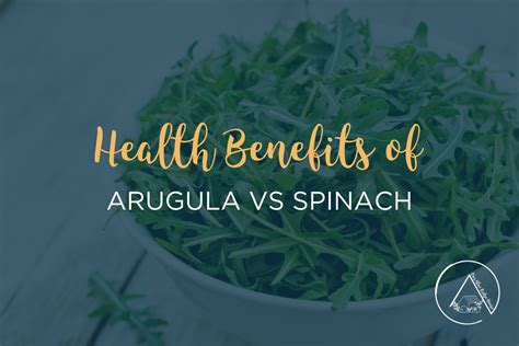 The Health Benefits of Arugula vs Spinach - Our Blue Ridge House