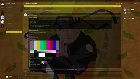 Theme Naruto_4 for Discord download on VSThemes.org