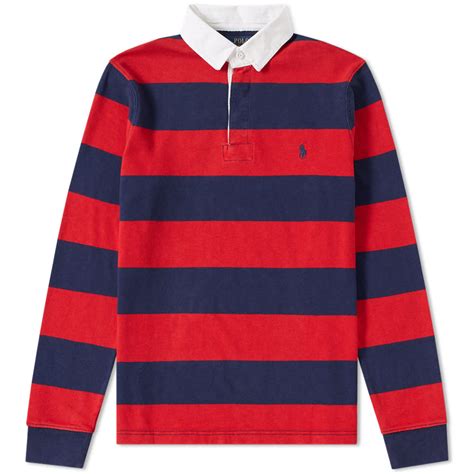 French Red Rugby Shirt - Carpet Vidalondon