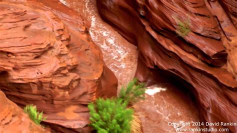 Arizona Slot Canyon Flash Flood - Aug 20th, 2014 - YouTube