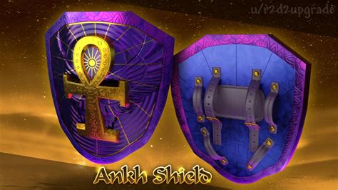 [Ankhumulation Complete] - The Ankh Shield, Blender Render : r/Terraria