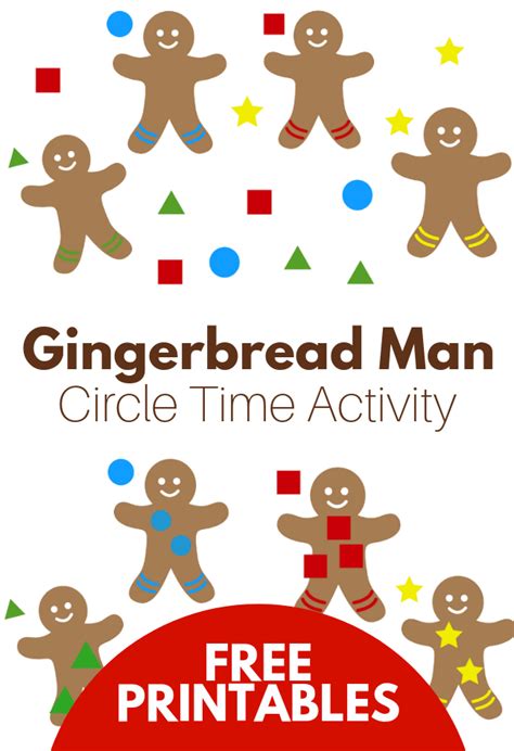 The Gingerbread Man Wordless Picture Speech Activities For Preschoolers ...